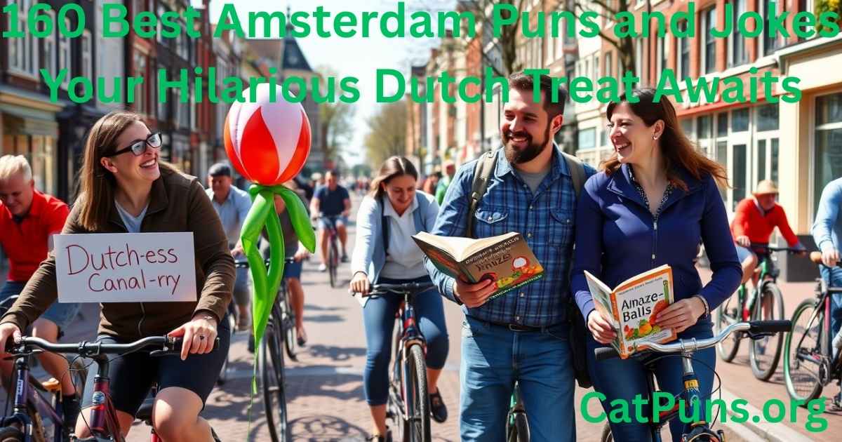 160 Best Amsterdam Puns and Jokes Your Hilarious Dutch Treat Awaits