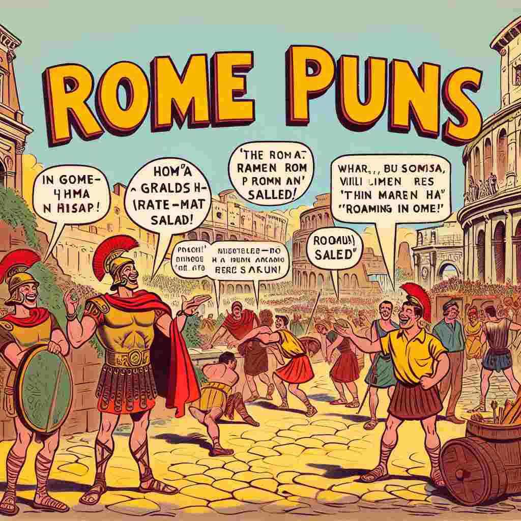 210 Funny Rome Puns That Will Have You Laughing All the Way to the Colosseum
