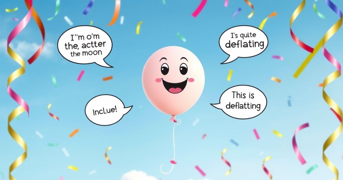 Balloon Puns and Jokes