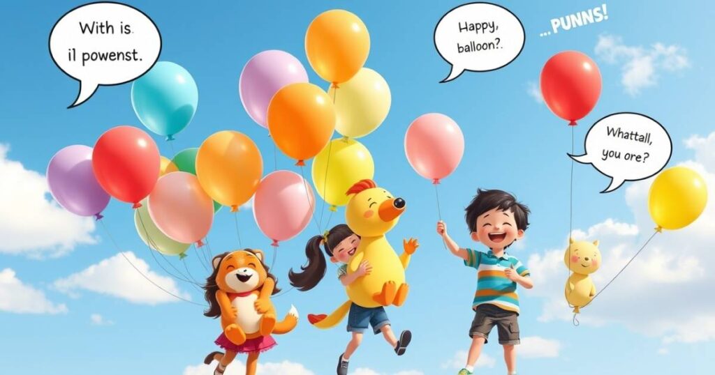 Crafting Balloon Puns: Creative Playtime