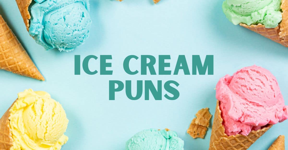 280 Funny Ice Cream Puns That Will Scoop You Up in Laughter